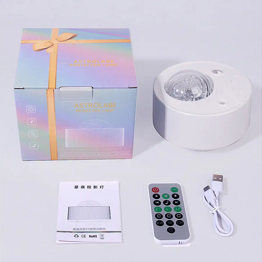 Projecteur ciel etoile aurore boréale, Projecteur galaxy aurore boreale,  Veilleuse étoilée au plafond de la chambre à coucher avec haut-parleur  bluetooth et bruit blanc,Cadeaux pour adultes et enfants : :  Luminaires et