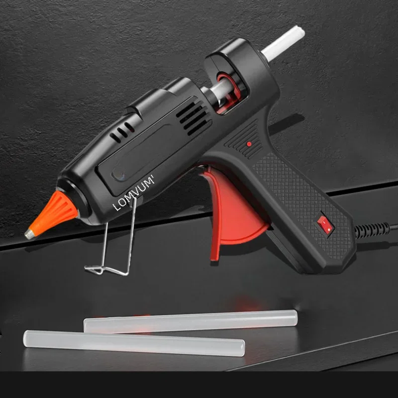 40W Hot Melt Glue Gun DIY Mini Household Industrial Guns Heat Temperature Thermo Electric Repair Tool Use 7mm Glue Sticks