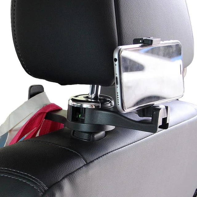 2 in 1 Auto Zurück Sitz Kleiderbügel Haken Organizer Auto