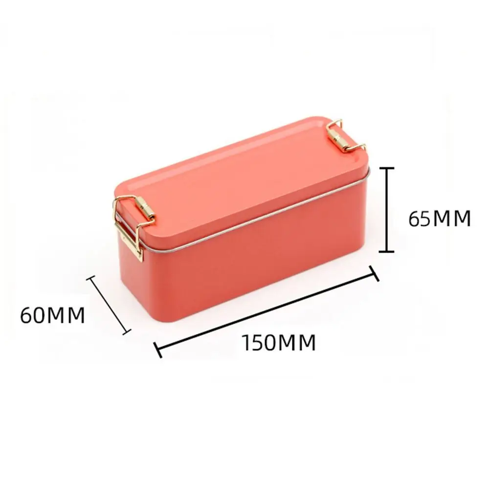 Durable Metal Rectangular Storage Box for Kitchen Organization