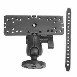 360 Degree Swivel Ball Mount Marine Kayak Electronic Fish Finder Mount Base Fishfinder GPS Plate Rotating Boat GPSMAP Supporter