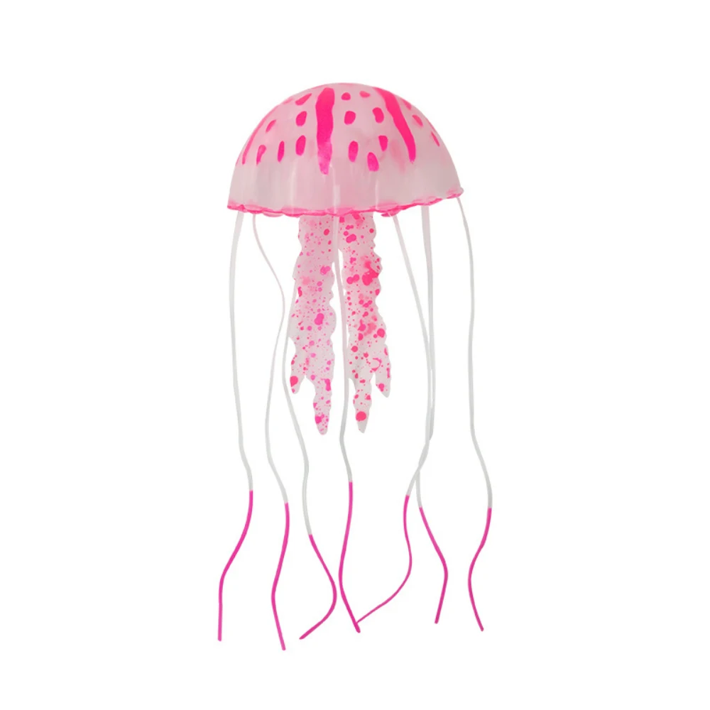 Aquarium Artificial Luminous Jellyfish Decoration Ornament Landscape fish tank ornaments fish tank decorations aquarium ornaments