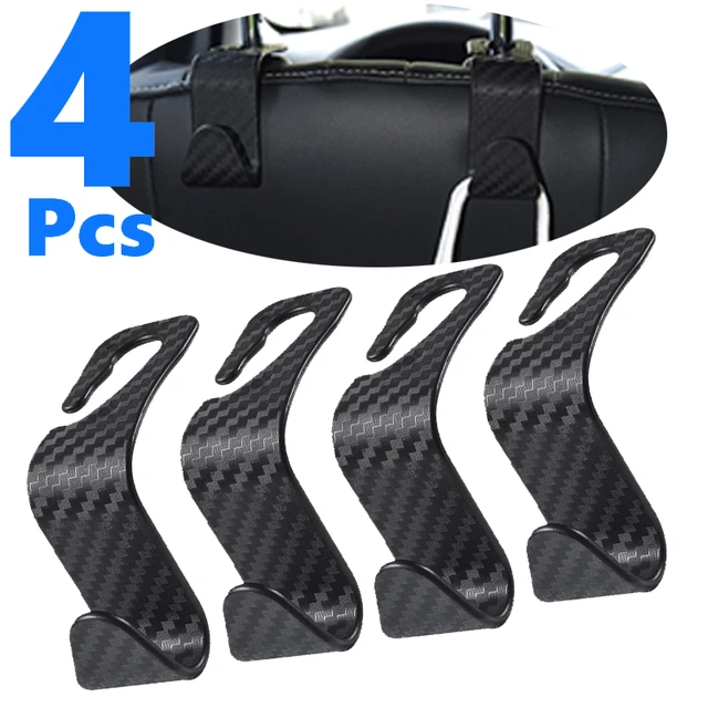 Kaufe 1/2/4Pcs Auto Rücksitz Haken Universal Kopfstütze Haken Tasche  Handtasche Halter Auto Fahrzeug Lagerung Organizer halter Auto Innen  Zubehör