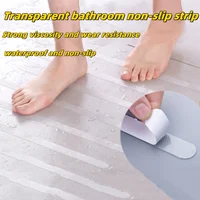 24PCS Transparent Anti-Slip Strips Shower Stickers Bathtub Attach Stairs Swimming Pool Antislip Paste Bathroom Accessories