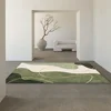 Japanese Wabi-sabi Living Room Carpet Luxury Bedroom Decor Abstract Carpet Modern Nordic Lounge Rug Washable Non-slip Floor Mat 1