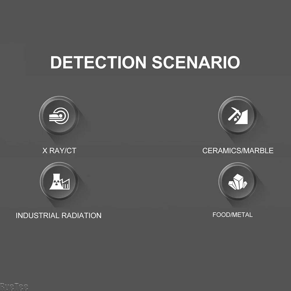 GC-01 가이거 계수기 핵방사선 감지기 개인용 선량계 X선 γ선 β선 방사능 테스트 대리석 감지기