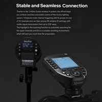 Godox X3 X2 Xpro XproII Set-Top Flash Flash Trigger TTL 1/8000s HSS LCD Screen for Canon Nikon Sony FujiLeica Camera Photography 5