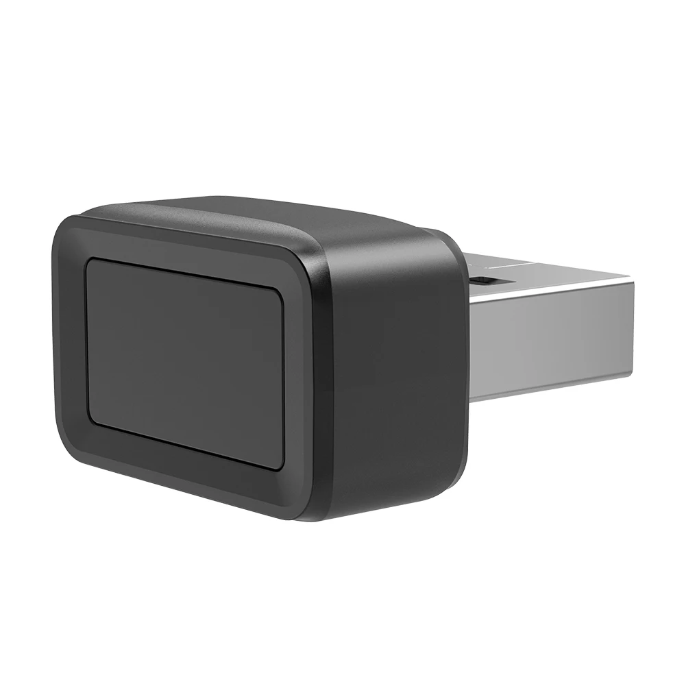 USB Fingerprint Key Reader FIDO U2F Portable Security Key Windows Hello Anti-Spoofing Biometric Mini Security Key Dongle for PC
