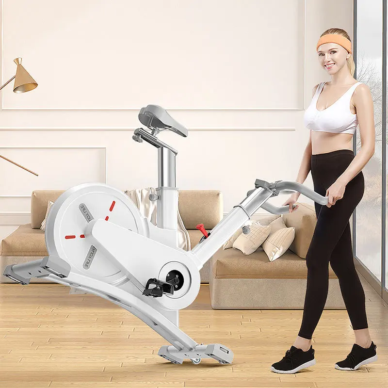 Solid Precision Steel Flywheel, 3D, Real-Life Cycling, Bedroom Gym Dedicated, Intelligent App, Dynamic Bicycle