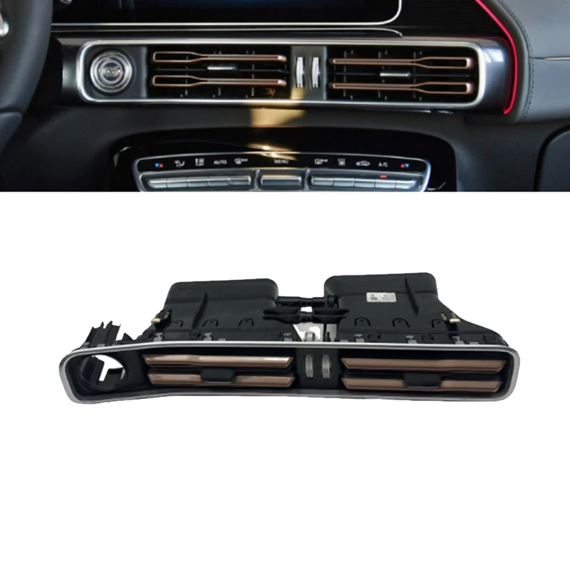 

Передний центральный кондиционер для Mercedes Benz EQC N293 2018-2022 решетка вентиляционного отверстия в сборе 2938300900 LHD аксессуары