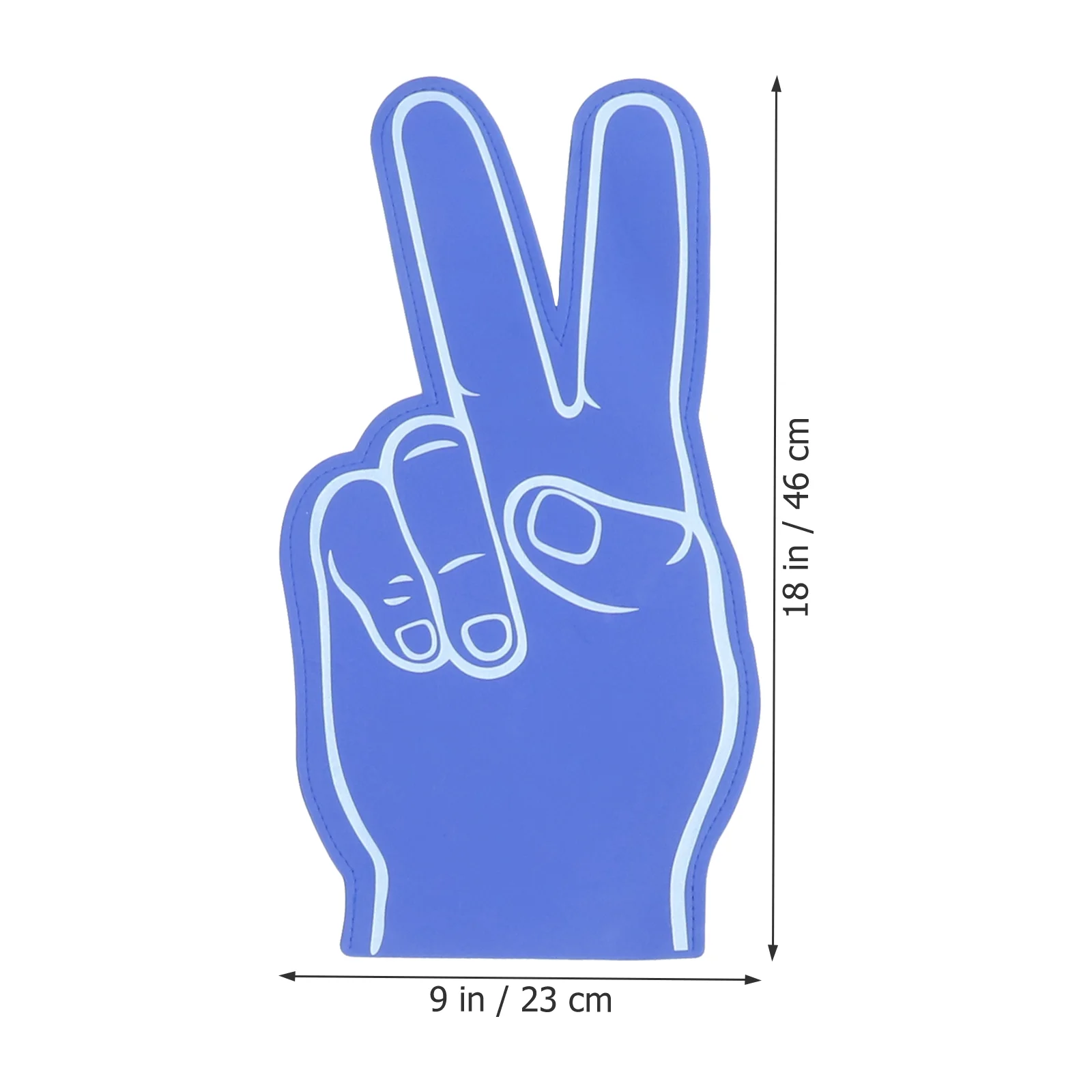 6 Pcs Giant EVA Foam Fingers Cheerleading Props Sports Events Party Supplies Souvenirs Team Sports Hand Cheers