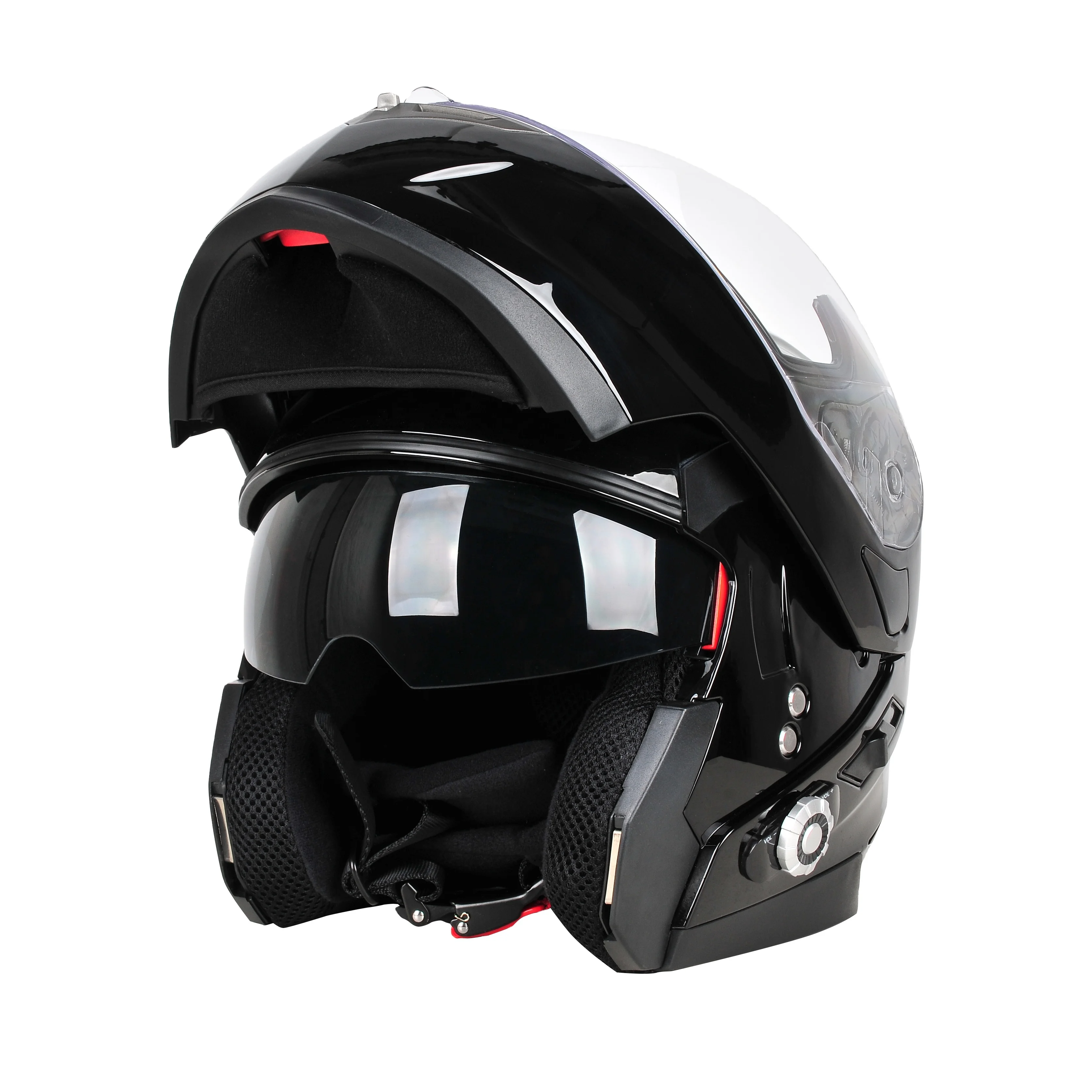 Certificato Freedconn Dot Bm2-S Fm Half-Full Face Cuffie Casque De Moto Casco Para Moto Caschi Moto Bluetooth Intelligenti