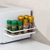 1PC magnetic refrigerator side rack Spice rack Seasoning rack Household refrigerator Magnetic shelves save kitchen space 4