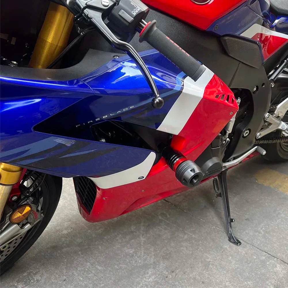 혼다 CBR1000RR-R SP 2017-2024 오토바이 엔진 보호용 알루미늄 프레임 슬라이더 충돌 보호 장치 ?