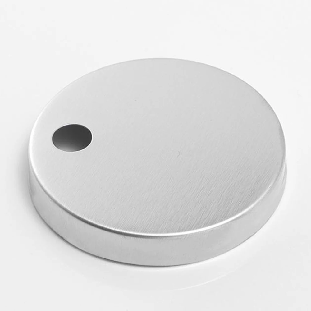 Decorative Cover Cover Bathroom Office 60mm Slim Brushed Design Fixture Long-lasting Toilet Base Fixtures