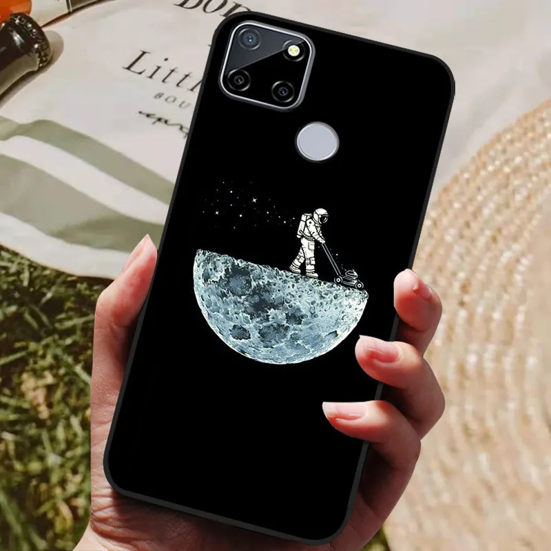 Premium Silicone Back Cover – Artistic Design for Enhanced Grip and Protection