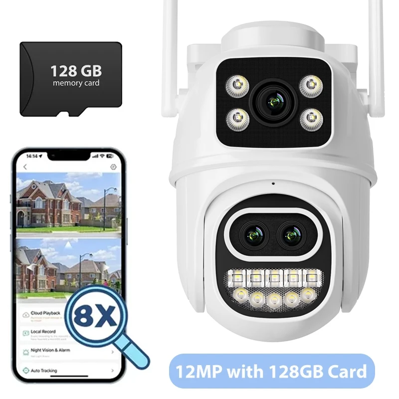 12MP with 128G Card
