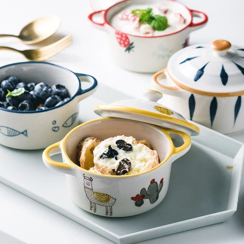 Ceramic Kitchen Bowl for Baby Food and Dinner