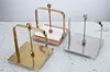 Stainless Steel Tissue Napkin Paper Serviette Dispenser Table Paper Towel Holder Kitchen tissue box Home Restaurant Party Decor 4
