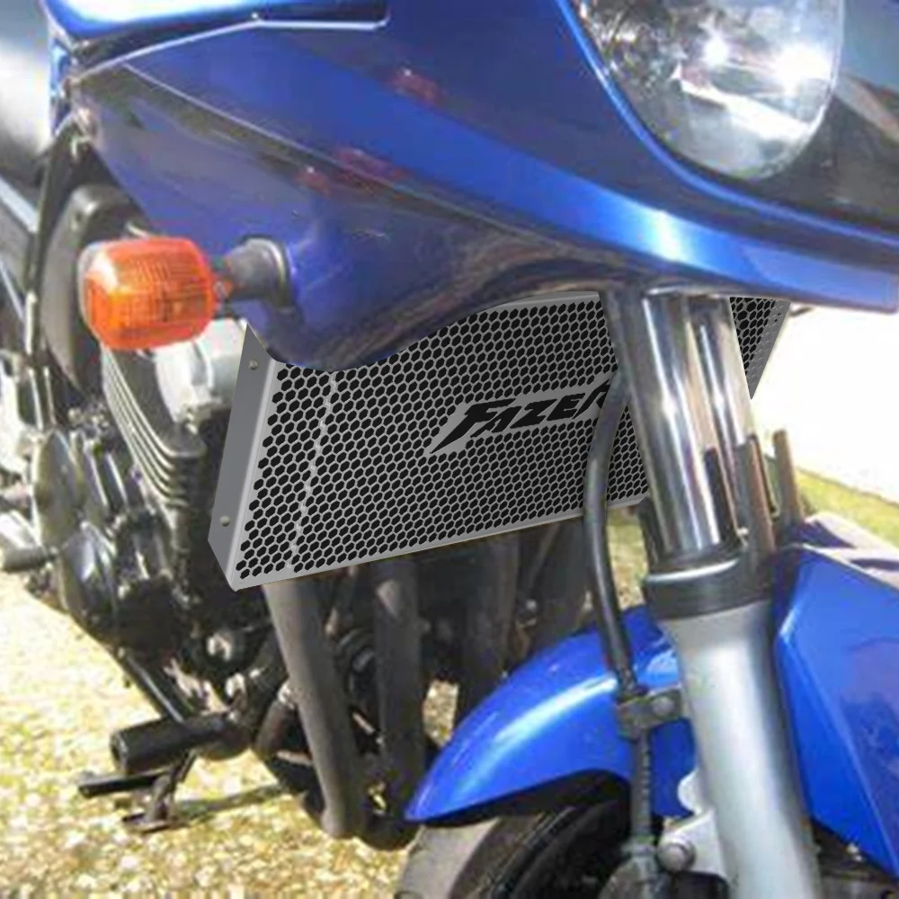 

For YAMAHA FZS600 FAZER 1998-2000 2001 2002 2003 FZS 600 FAZER S Motorcycle Radiator Guard Grille Cover Protector Accessories
