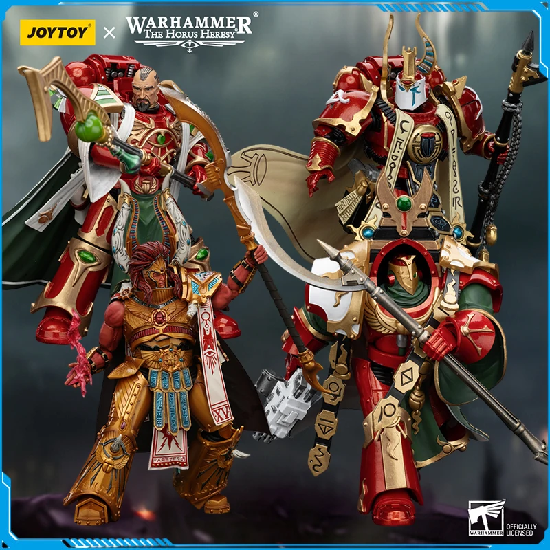 JOYTOY Warhammer Horus Heresy 1/18 Skl. 14,2 Cm Sanguijuela Caballero Rojo Caballero Rojo 2 Juguetes De Acción Coleccionables Con Diseño Exquisito Regalo Para Fans Y Coleccionistas