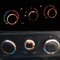 3 pièces/ensemble Boutons de commande de climatisation pour Volkswagen VW GOLF 4 MK4 Passat B5 Bora Accessoires 2