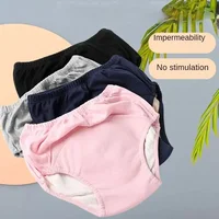 Adult Diaper Underwear Breathable Cotton Elderly Incontinence Leak-Proof Briefs Men Women Reusable Disability Care Triangle Pant 2