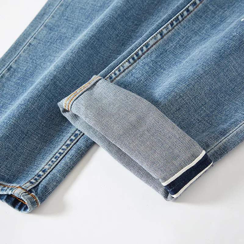 Spring Summer Mens Selvedge Jeans Washed Denim Jean Selvedge White Japanese Vintage Premium Best Selvedge Jeans Pants 13 S963edec1129a456bb26f4a9dc4ecb545P