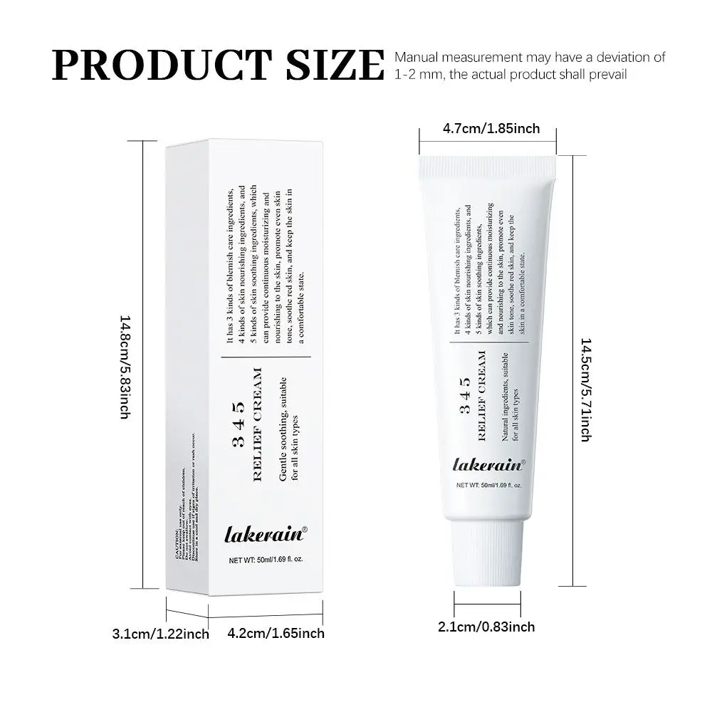 Intensive Repair Cream Moisturizing Nourishing Face Moisturizer 345 Relief Vitamin C