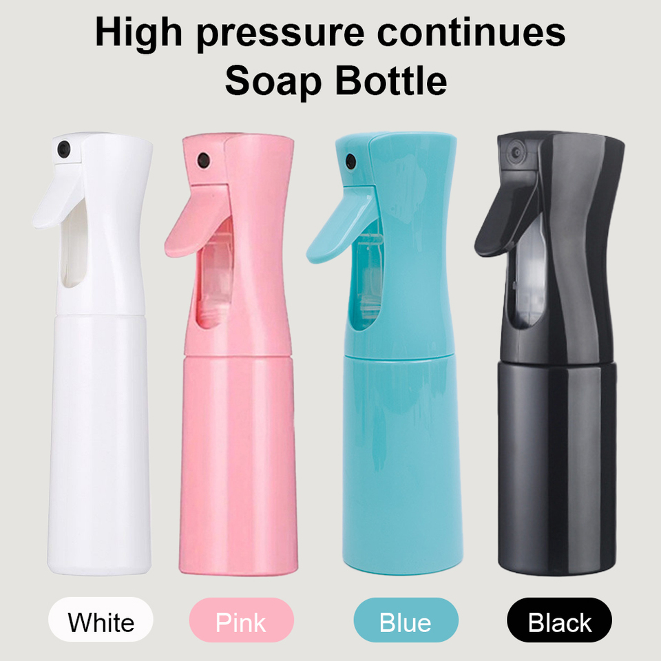 1 pcs piece high pressure continuous spray bottle 200ml 300ml 500ml tattoo spray bottle plastic safe reusable tattoo accessories