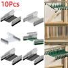 10Pcs Metal Trouser Hanger with Adjustable Clip Clothes Hanger Non Slip Pant Hangers Heavy Duty Saving Space Stainless Steels 1