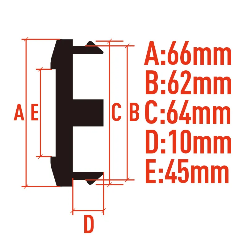 4PCS/lot 66MM Car Wheel Center Caps for ADVAN RACING Advanti RACING WHEEL Emblem Logo Dust-Proof Wheel Cover