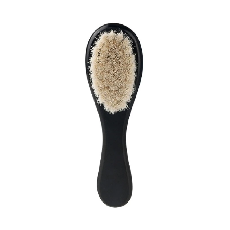 

Soothing Baby Hair Brush Natural Handle Brush Effective Cleaning Brush Comfortable Grip for Newborns & Toddlers