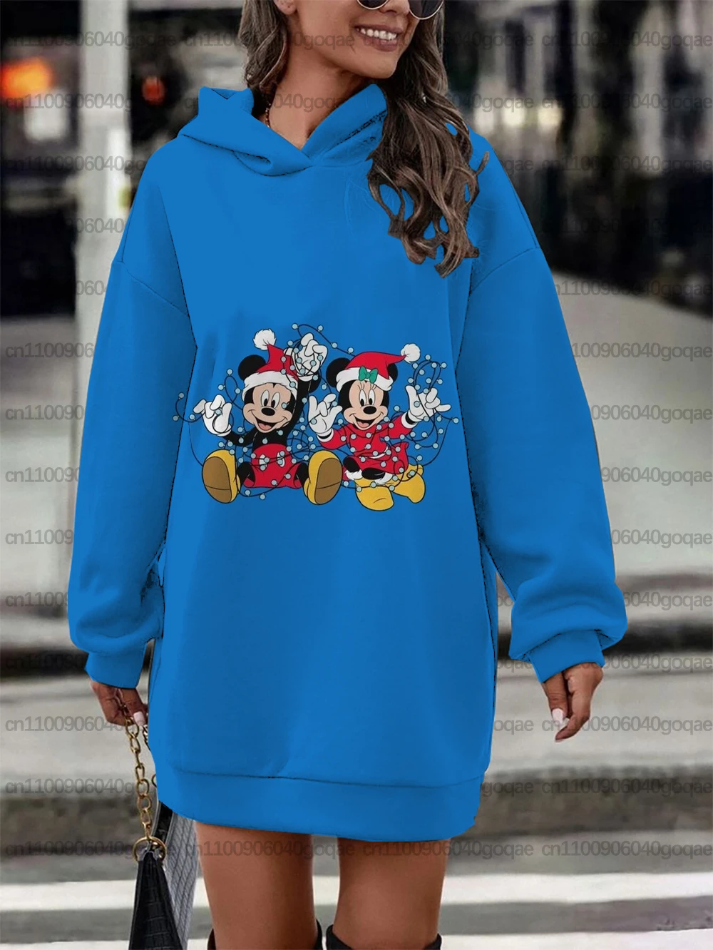 Ropa Disney Mujer Mickey Minnie Navidad: Vestidos y Sudaderas con Capucha Invierno - Image 2
