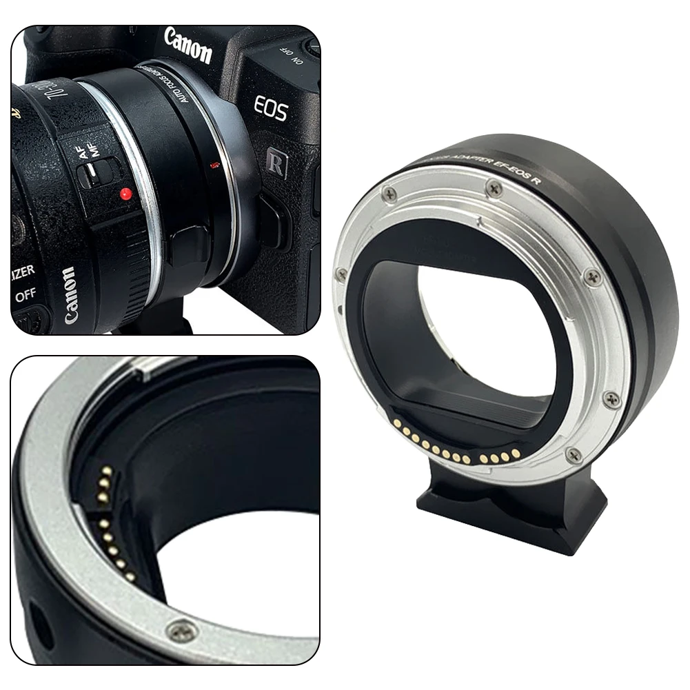 Anello Convertitore Autofocus EF-EOSR per Fotocamera, Anello di Controllo per Lenti Canon EF EF-S su Attacco EOS R RF - Image 3