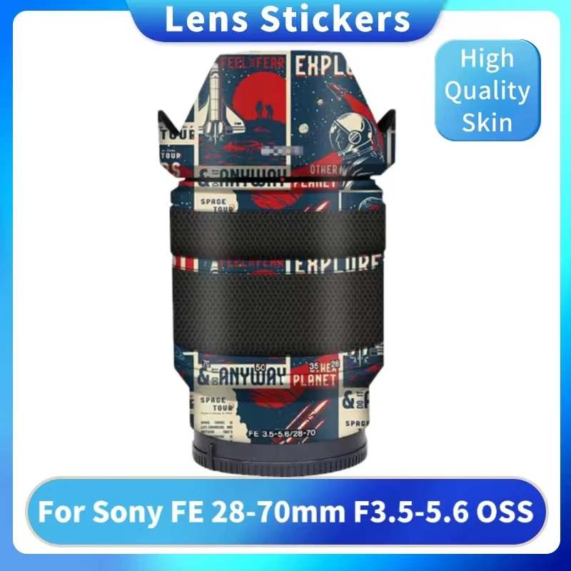 SEL2870 Camera Lens Sticker Coat Wrap Protective Film Body Decal Skin For Sony FE 28-70 28-70mm F3.5-5.6 OSS FE2870 FE2870MM