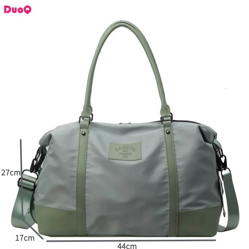

2024 New Simple and Fashionable Travel Bag with Large Capacity Commuting Oxford Cloth Handbag Casual Multi Color High Quality