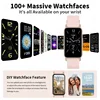LIGE Smart Watch Women Full Touch Screen Health Monitor IP68 Waterproof Sports Fitness Tracker Smartwatch Woman Bracelet Watches 2