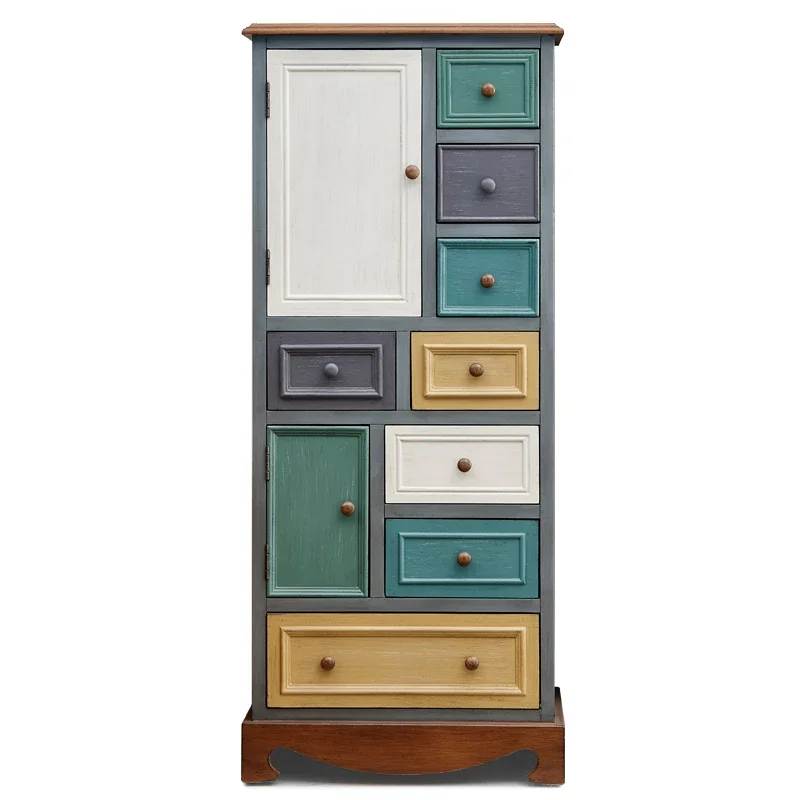 

Bedroom Storage Solid Wood Living RoomSide CurioBalcony Locker