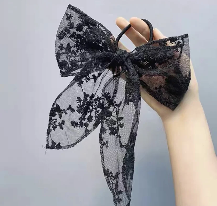 B-black hair ring