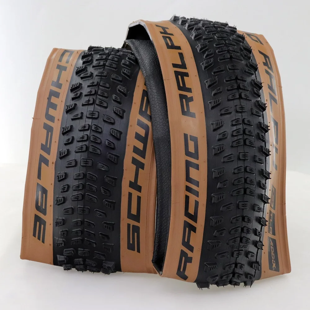 SCHWALBE RACING RALPH 29x2.25in Performance TLR ADDIX MTB BICYCLE TIRE TUBELESS MOUNTAIN Folding Tyre Brown