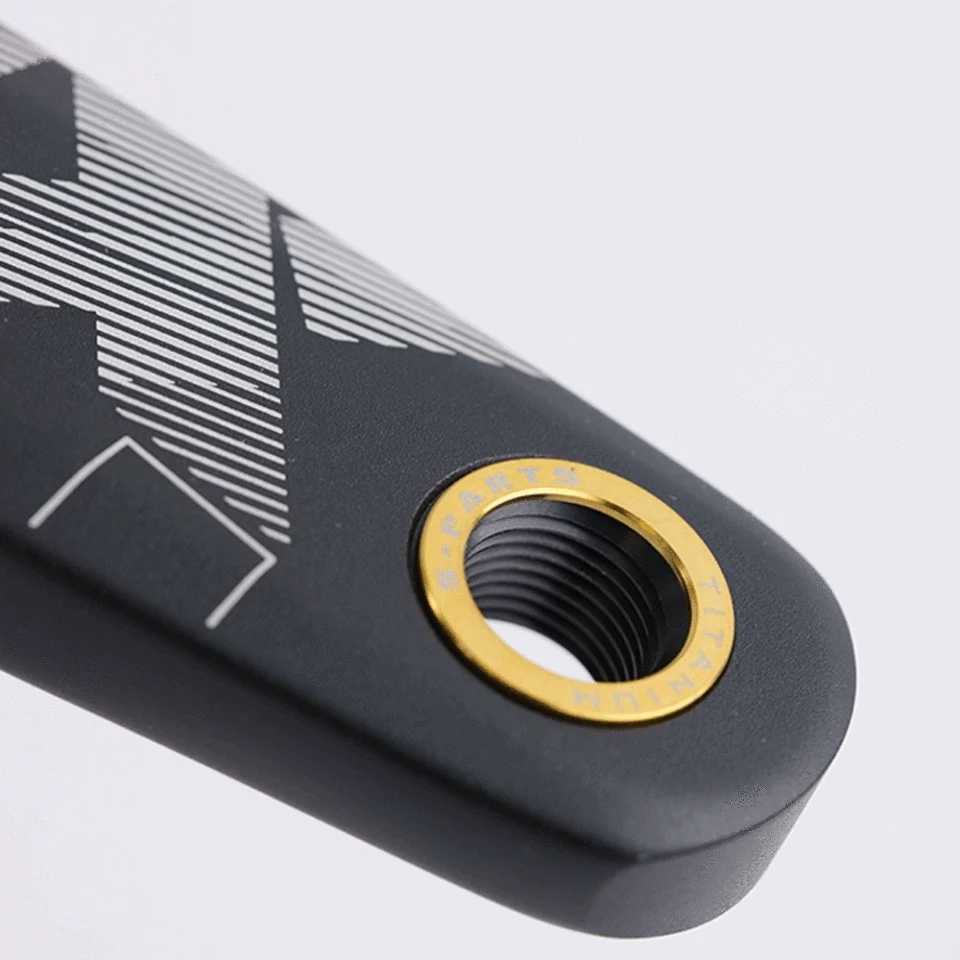 YINN 1 Paire Pédale De Vélo Pliante Tige En Titane Pédale De VTT En