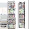 5/10 Grids Over The Door Storage Organizer Bag,Multi-layer Hanging Bags with Hook for Kids Toys Sundries,Fabric Closet Organiser 3
