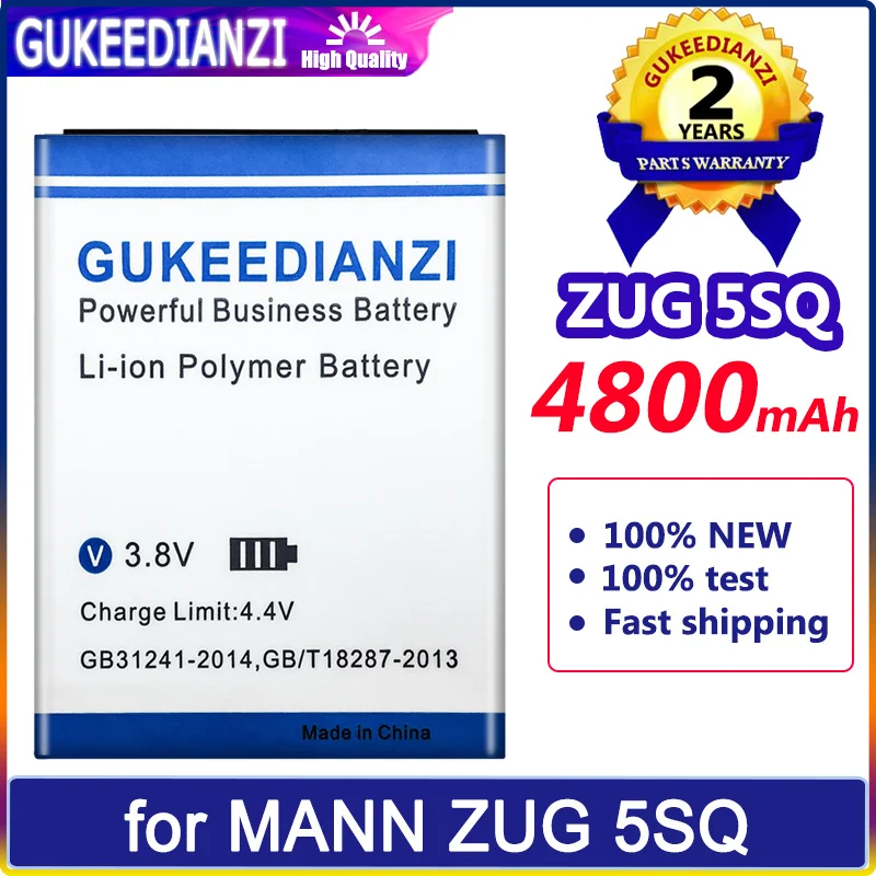 

GUKEEDIANZI Battery 4800mAh For MANN ZUG 5SQ/for AGM A8 Batteries