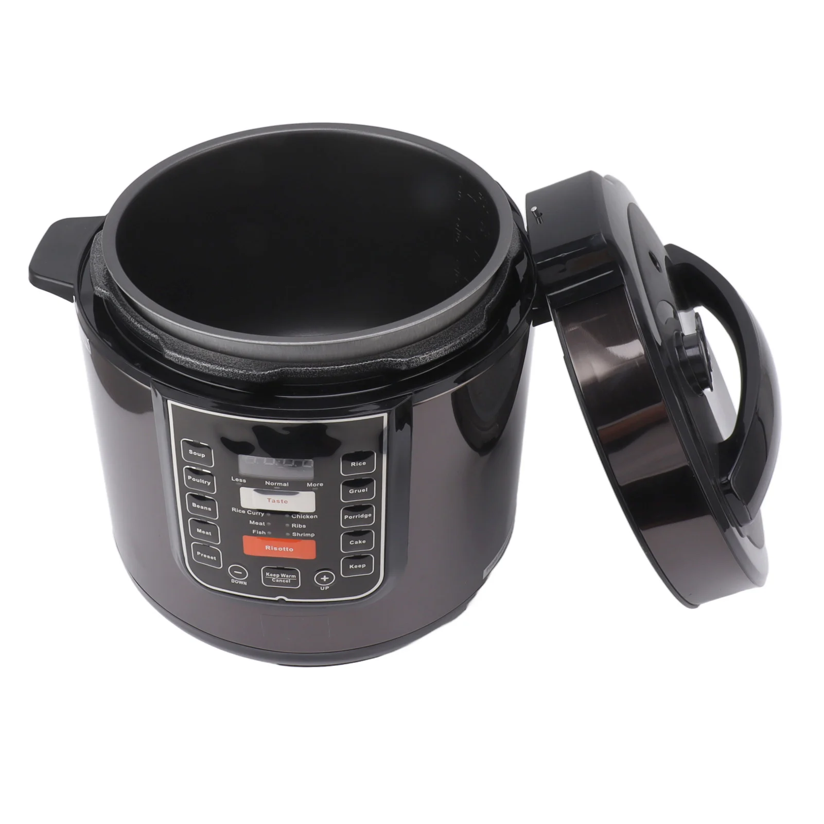 6L Electric Pressure Cooker 220V Multifunctional Large Capacity Smart Slow Cooker Rice Yogurt Maker for Home Kitchen