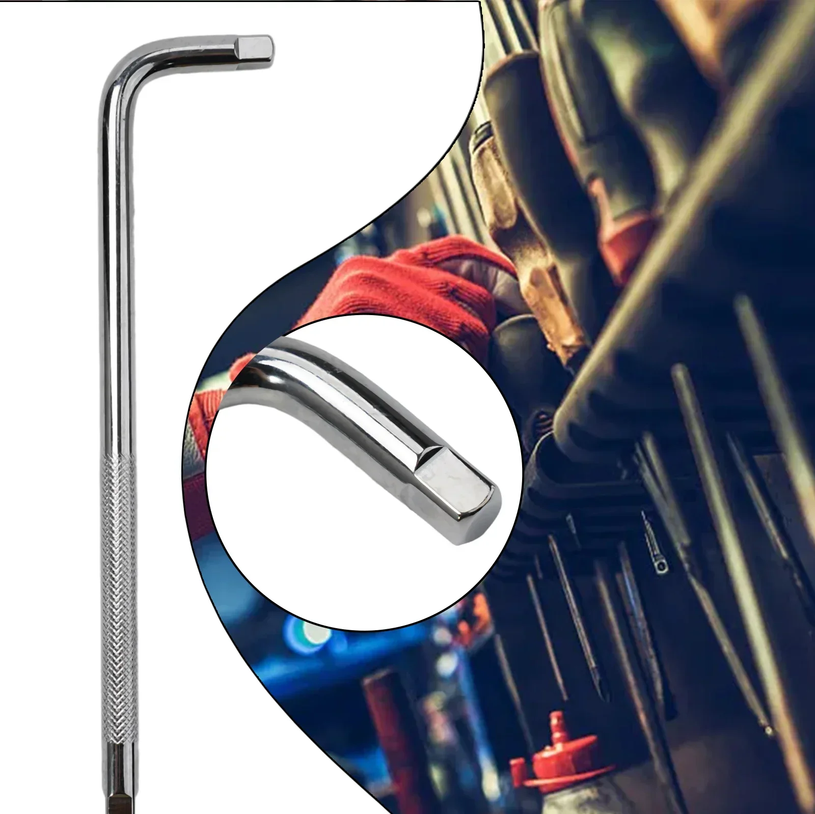 L Type Bent Bar Extension L-Type Shaped Double End Non-Slip Socket