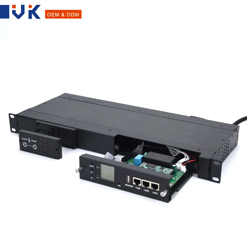 

2023 Dual Input Smart PDU with 2 Inputs and 8 Circuits, 16 Switched Outlets