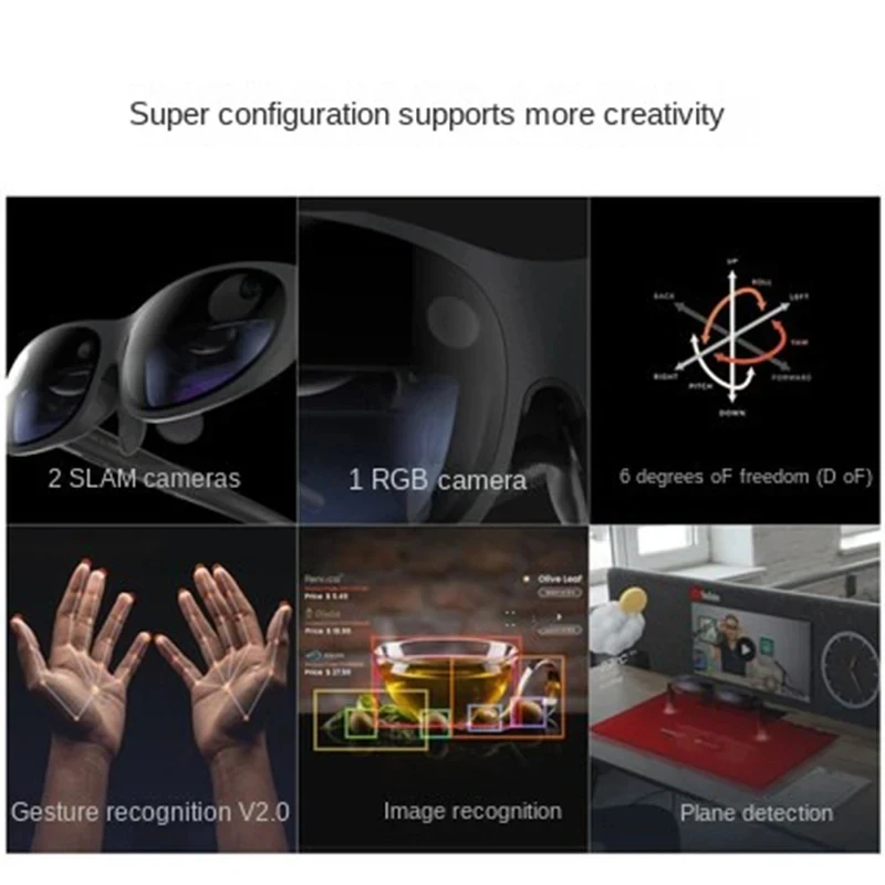 Xreal Light X Smart AR Glasses Enterprise Development Kit Hybrid Reality MR Eyes Remote Conference Virtual Reality VR