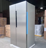 Réfrigérateur congélateur à Double porte 585L 110V, sans givre, côte à côte, Intelligent, grande capacité, pour usage domestique 1