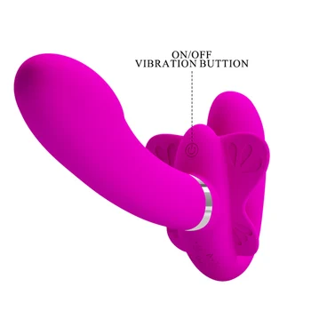 Vibrating Strapless Strap-On Pegging Dildo Vibrator Double Ended Strap on Dildo Penetration Anal Butt Toys for Lesbian Couples 5